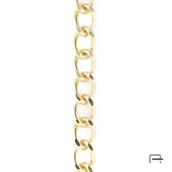 Steel chain 11x8x2 mm gold 4114853