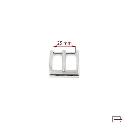 Buckle 25 mm nickel 1405212