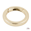 Metal Ring Carabiner 25 mm gold 3711450