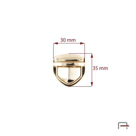Tuck Lock Gold 3106753