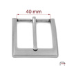 Men's Buckle 40 mm old nickel 2308932