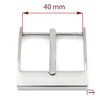 Klamra męska 40 mm nikiel satynowany 2303011
