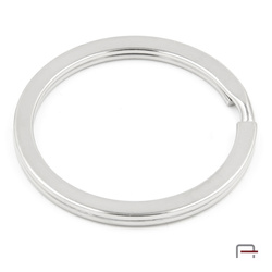 Flat Key Ring 28 mm Nickel 42228100