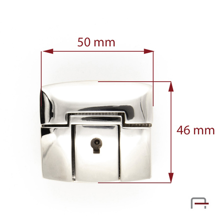 Lock Tuck Lock Nickel 3106312