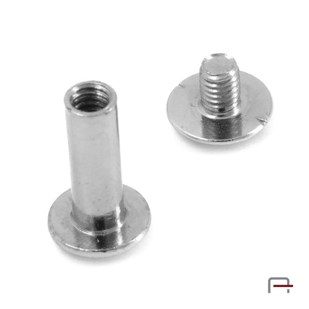 Screw 15 mm nickel 5201510