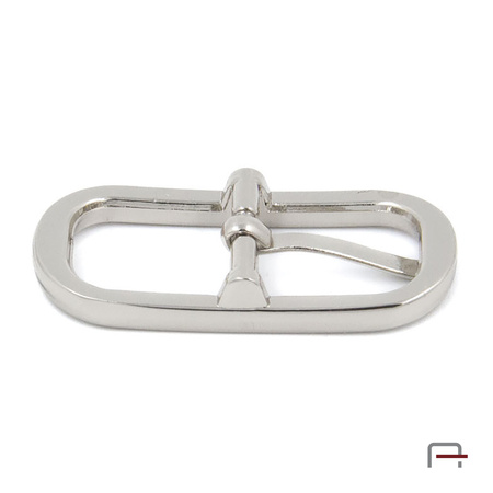Women's buckle 15 mm satin nickel 1201611