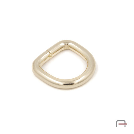 Półkółko 15 mm, drut 3,5 mm złoto 35106500