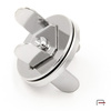 Magnetic Snap Closures 18 mm nickel 44002100 (flat)