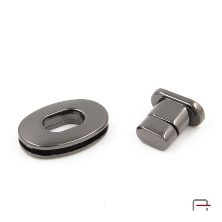 Bag Clasp Black Nickel 3105190