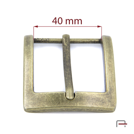 Men's Buckle 40 mm old brass 2306520