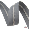 Zipper Tape #5 Gray - nickel Y-teeth 4710710/183