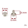 Two-sided Rivet L6/6/6/10 Nickel
