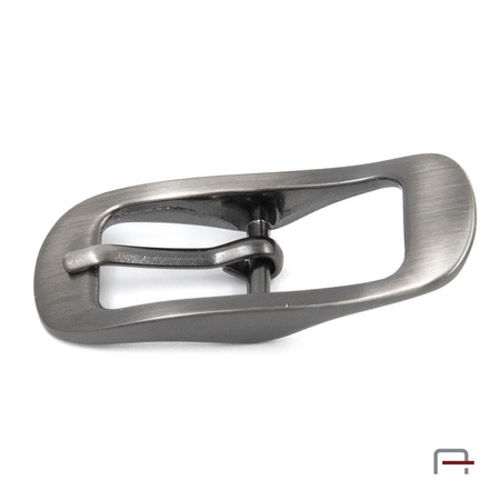 Women's buckle 15 mm satin black nickel 1201591