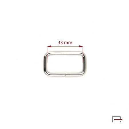 Metal Frame 32 mm, wire 4 mm nickel 35003100