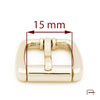 Women's Buckle 15 mm gold 1202850