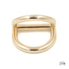 Double D-ring 18 mm gold 3605953