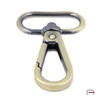Snap Hook 25 mm satin old brass 3235221