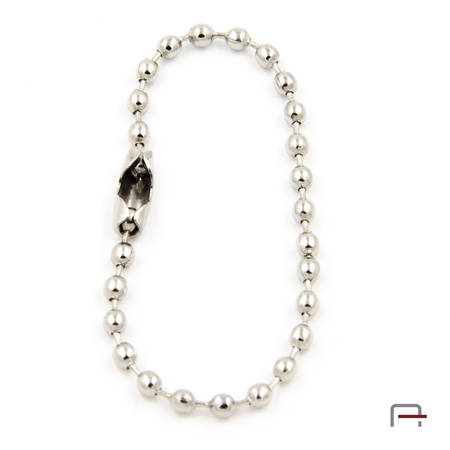 Łańcuszek kulkowy z zapięciem 10 cm 4141210