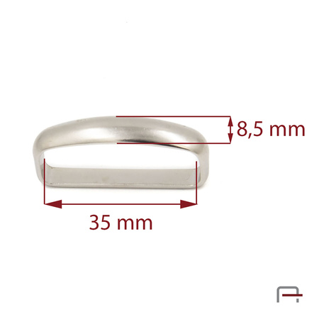 Loop 35 mm nickel 5411210