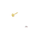 Metal ornament 9 mm gold 51001500