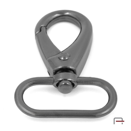 Snap Hook 25 mm black nickel 3221290
