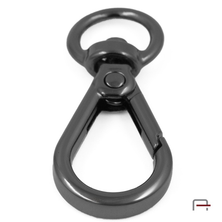 Snap Hook 10 mm black nickiel 3250490