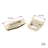 Bag Clasp gold 3100853