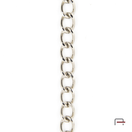 Steel Chain 12x8x2 mm nickel 4100710