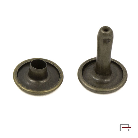 Nit dwustronny lux L10/10/12/20 stare złoto