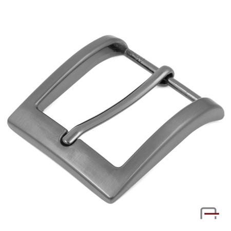 Men's Buckle 40 mm satin black nickel 2306593 NICKEL FREE