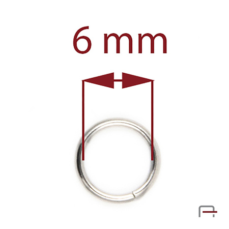 Kółeczko montażowe 6 mm 4305141