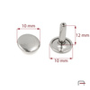 Two-sided Rivet L10/10/12/10 Nickel