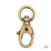 Snap Hook 12 mm old brass 3221520