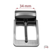 Swivel Belt Buckle 35 mm Satin Black Nickel 2675391
