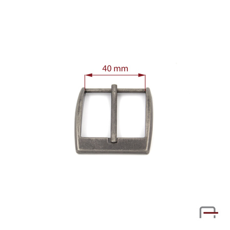 Men's buckle 40 mm old nickel 2307332