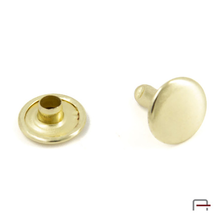 Two-sided Rivet L10/10/10/50 gold
