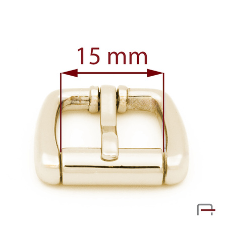 Women's Buckle 15 mm gold 1202850