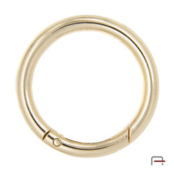 Metal Ring Carabiner 38 mm gold 3711650