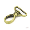 Snap Hook 25 mm satin old brass 3223321