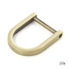 D-ring 20mm satin old brass 3606021