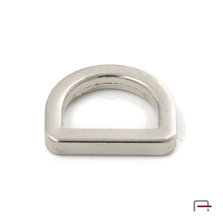 D-ring 10 mm nickel 3604012