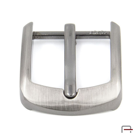 Buckle 25 mm satin gun 1405191