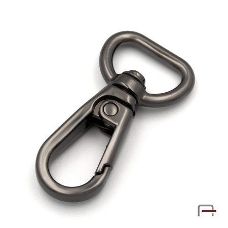 Snap Hook 15 mm black nickel 3250690