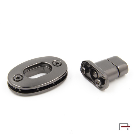 Bag Clasp Black Nickel 3105190