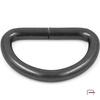 D-ring 26 mm, wire 4 mm black nickel 35023900