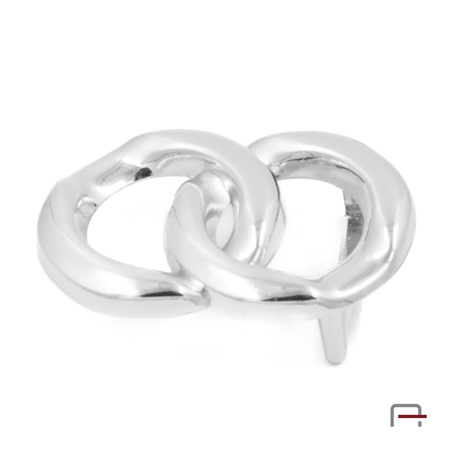 Klamra damska do paska 30 mm nikiel 1506412