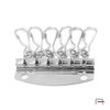 Key holder with 6 hooks nickel 5102710