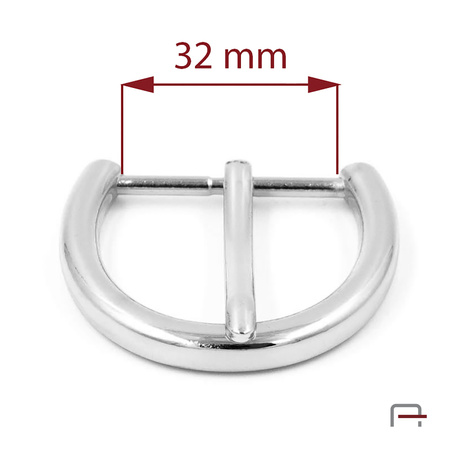 Women's Buckle 32 mm nickel 1506512