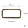 Metal Frame 51 mm, wire 4 mm 35109200