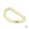 D-ring 32 mm, wire 4 mm gold 35025500
